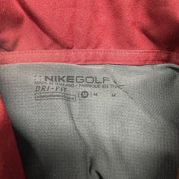 Nike Golf Dunkin Donuts DD Dri-Fit Polo Shirt Mens M Employee Classic VERY RARE - Picture 4 of 9